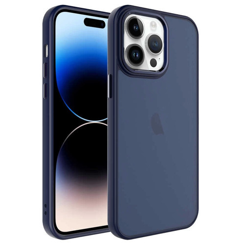 Apple iPhone 14 Pro Kılıf Buzlu Sert PC Zore May Kapak