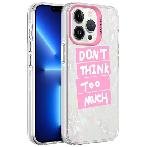 Apple iPhone 13 Pro Max Kılıf Mermer Desenli Zore Marbello Kapak