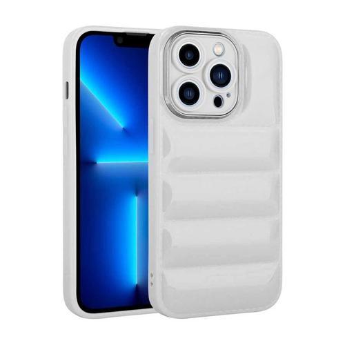 Apple iPhone 13 Pro Max Kılıf Kamera Korumalı Parlak Airbag'li Zore Galya Kapak