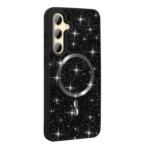 Galaxy S24 FE Kılıf Parlak Taşlı Tasarım Zore Pırlanta Kapak