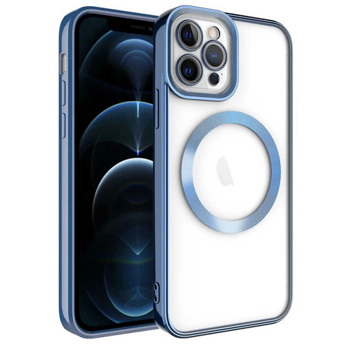 Apple iPhone 12 Pro Kılıf M-safe Wireless Şarj Özellikli Zore Setro Silikon