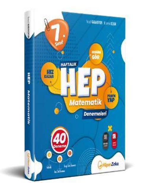 Hiper Zeka 7. Sınıf Haftalık HEP Matematik 36 Deneme