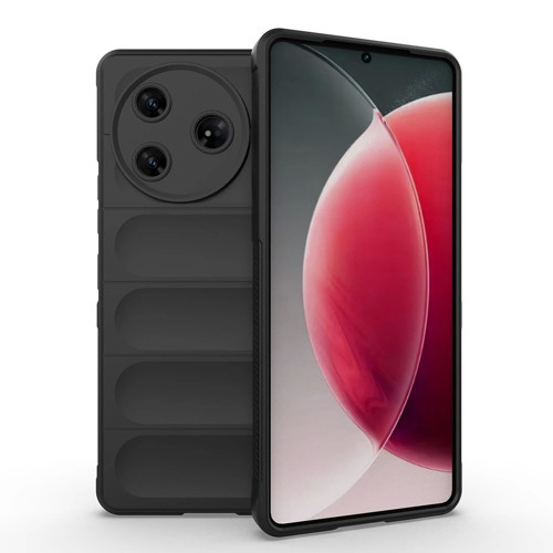 Tecno Spark 30 Pro Kılıf Esnek TPU Oyuklu Arka Yüzey Tasarımlı Zore Etnik Silikon Kapak