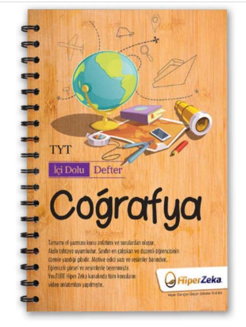 Hiper İçi Dolu Defter TYT Coğrafya