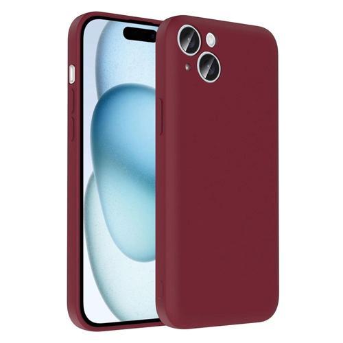 Apple iPhone 15 Kılıf Kamera Korumalı Kartlık Hazneli Zore Vitra Kapak