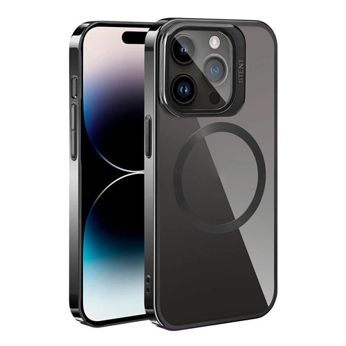 Apple iPhone 15 Pro Kılıf M-safe Şarj Özellikli Standlı Zore Klon Kapak