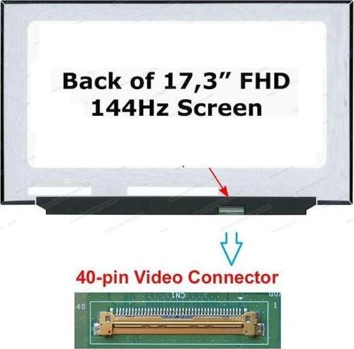 MSI GL75 Leopard 9SDR-299XTR Full Hd Ekran Panel 144hz UZL56
