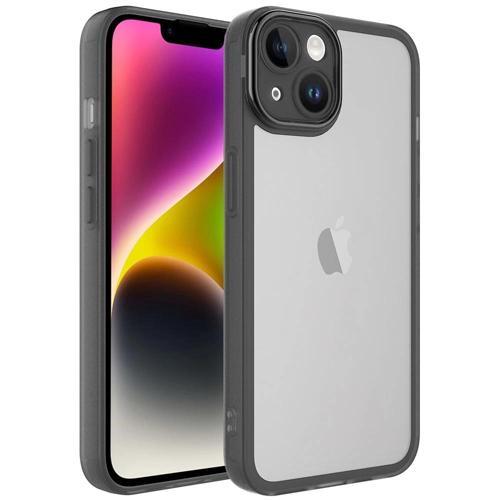 Apple iPhone 14 Plus Kılıf Kamera Korumalı Transparan Zore Post Kapak