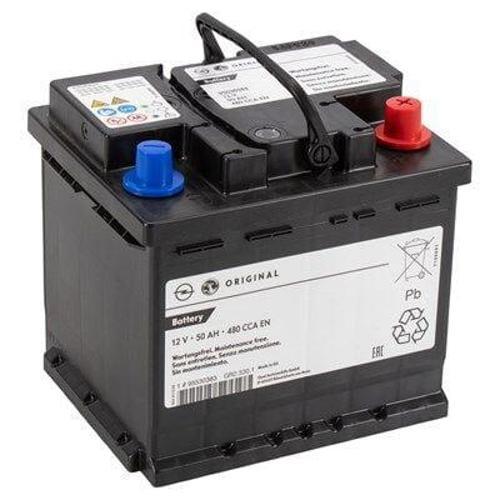 Opel Orjinal Akü 12v 50Ah Servis Ürünü