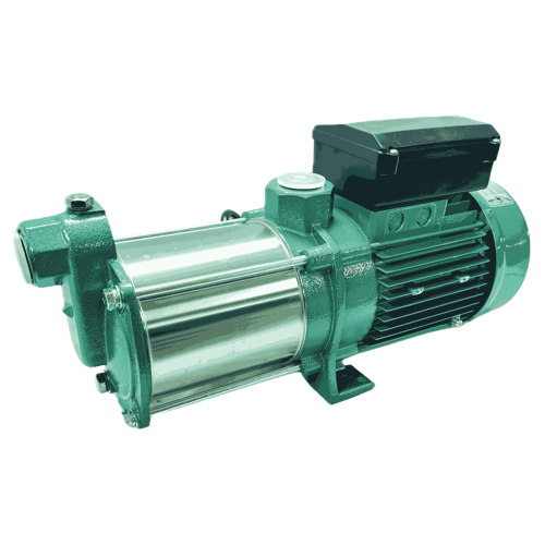 Varan BM 4-9x5 Yatay Kademeli Noril Fanlı Santrifüj Pompa 2 HP / 1.5 kW, Monofaze 220 V, 66 Mss, 6 m3/h