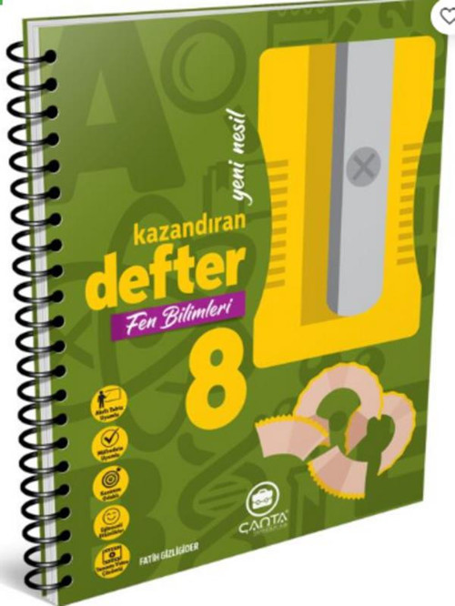 Çanta Yayınları 8. Sınıf Fen Bilimleri Kazandıran Defter