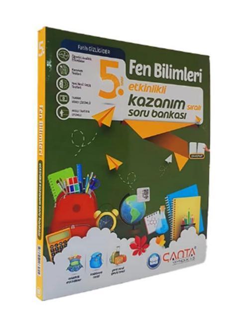 Çanta Yayınları 5.Sınıf Fen Bilimleri Etkinlikli Kazanım Sıralı Soru Bankası