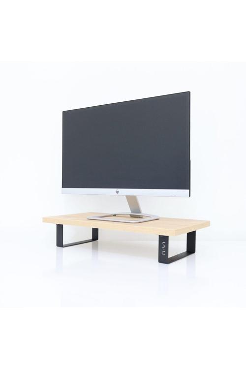 Monitör Standı - Laptop Standı - Monitör Yükseltici - MDF Lam - Safir Meşe - WMS2650