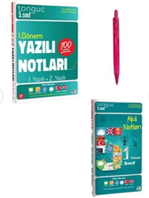 Tonguç Yayınları 5. Sınıf Yazılı ve Akıl Notları