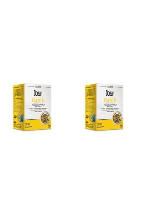 Vitamin D3 1000 Iu Damla 50 Ml 2 Adet