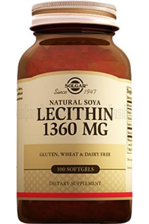 Soya Lecithin 1360 mg 100 Kapsül