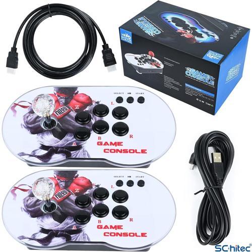 4K Arcade Oyun Konsolu Pandora 10000 Retro Oyunlu 2 Oyuncu Joystick