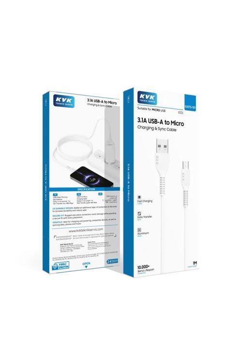 3.1A Usb-A To Micro Charging&Sync Cable