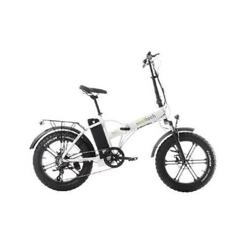 EBK03B 250 W Beyaz Katlanabilir Elektrikli Bisiklet