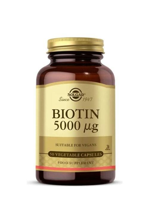 Biotin 5000 Mcg 50 Kapsül