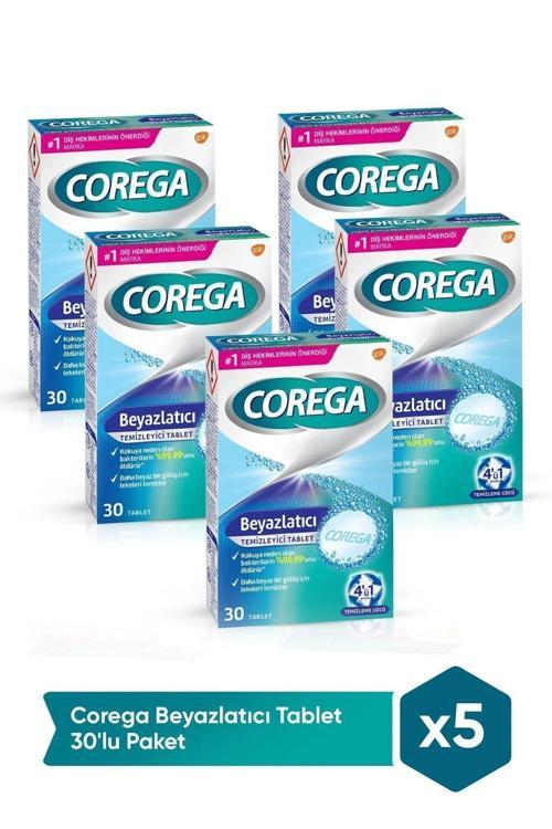 Beyazlatıcı Temizleyici 30 Tablet x 5 Adet