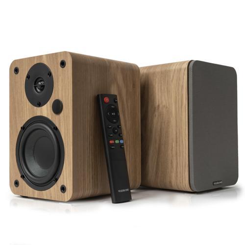 A4 ARC Aktif Hoparlör Kahverengi(HDMI ARC,RCA Bluetooth,Optik,USB,Sub Out)