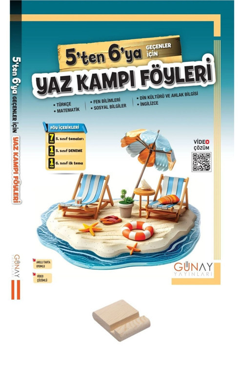 5'ten 6'ya Geçenler İçin Yaz Tatili Föyleri