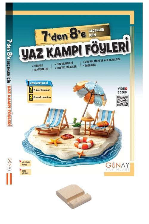 7'den 8'e Geçenler İçin Yaz Tatili Föyleri