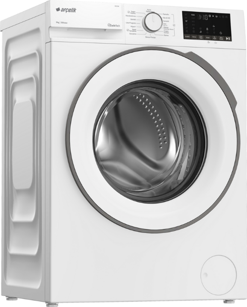 9120 TMX 9 Kg 1200 DEVİR Çamaşır Makinesi Beyaz