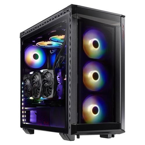 BATTLECRUISER BKCW USB 3.0 Temperli E-ATX Mid-Tower Siyah Gaming (Oyuncu) Kasa (BATTLECRUISER-BKCWW)