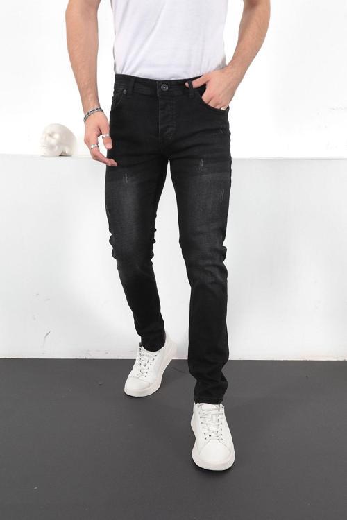 Erkek Likralı Denim Slim Fit Jeans