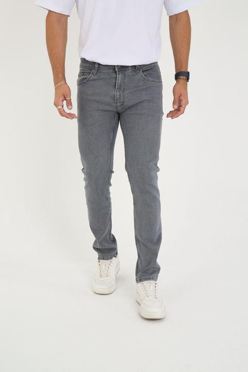 Erkek Likralı Denim Regular Fit Jeans