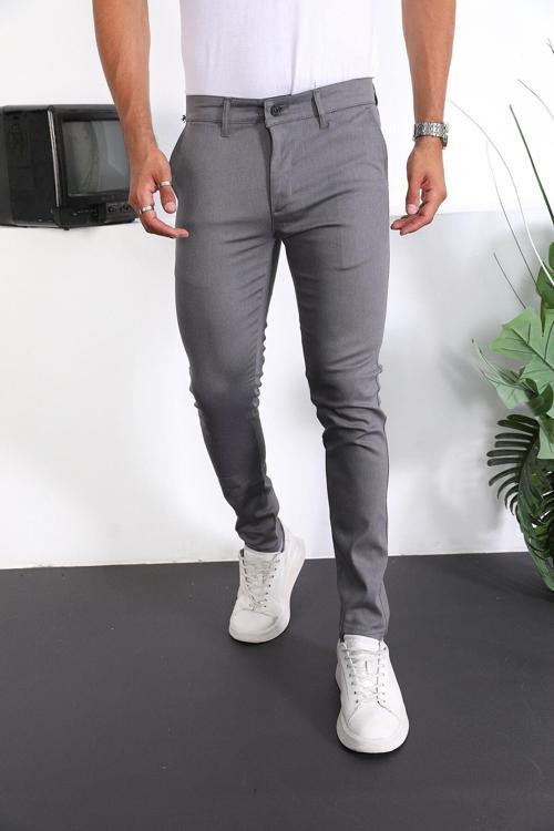 Slim Fit Chino Keten Pantolon