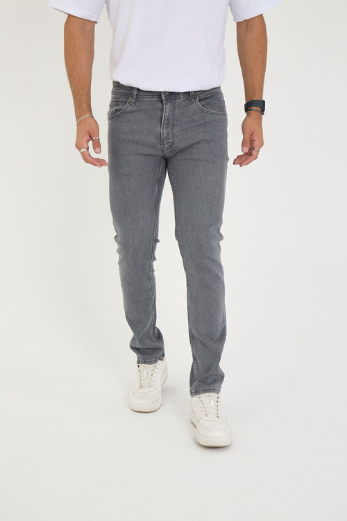 Erkek Likralı Denim Regular Fit Jeans