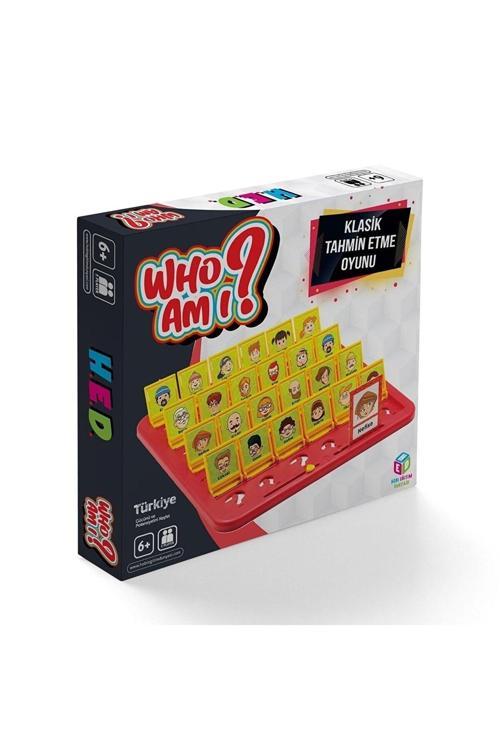 Hobi Eğitim Dünyası Who Am I Klasik Tahmin Etme Oyunu-Ben Kimim?