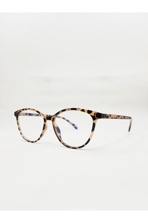 Darell Leopard Mavi Işık Korumalı Gözlük 52 16 135