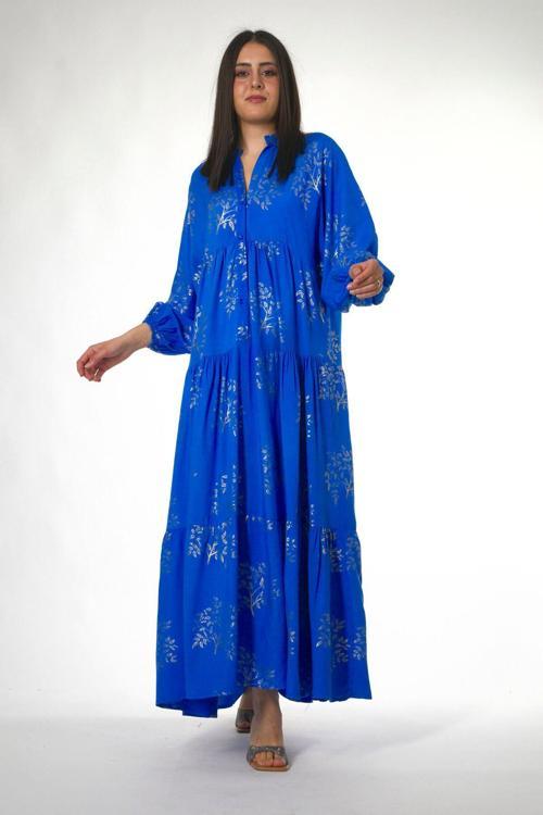 Kadın Katleya Model %100 Viskon Yazlık Elbise