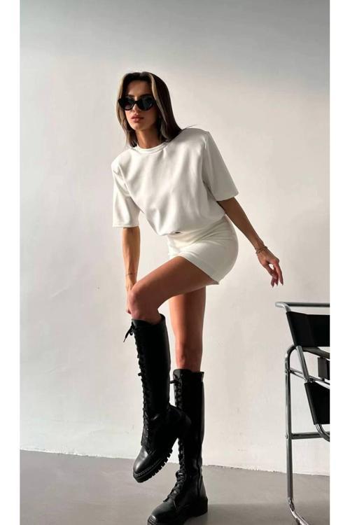 Vatkalı Penye Elbise