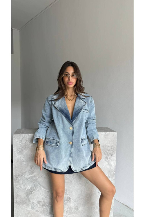 Cream&Rouge Denim Ceket