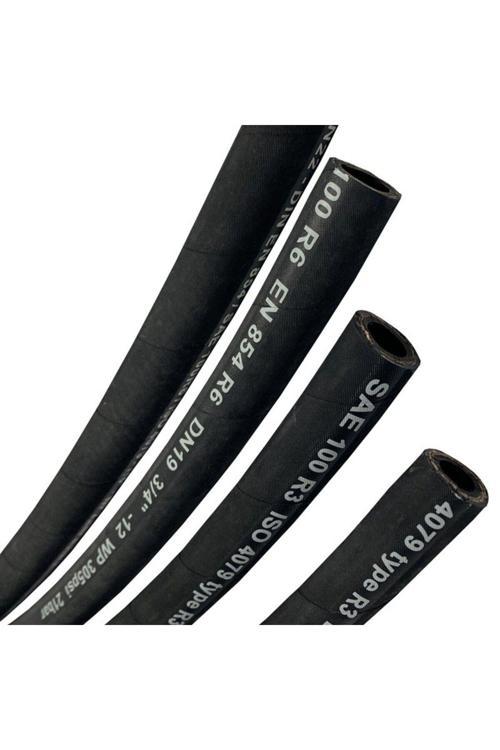 3/8" Tex R6 Hidrolik Hortum 1 Metre