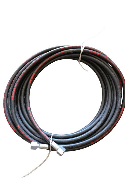 Tam Hidrolik Yüksek Basınc Araç Yıkama Ek Hortumu Eklemeli 600 Cm. (6 Metre) 1/2" Rekorlu