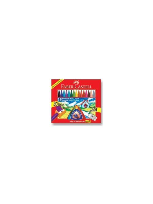 Faber-Castell Silinebilir Mum Boya 15 Renk 5281 122715