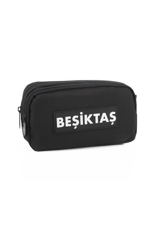 Me Çanta Kalem Çantası Beşiktaş Siyah Beyaz Garni 25321
