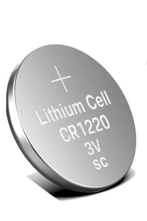 3 Volt Cr1220 Lityum Düğme Para Pil Cr 1220