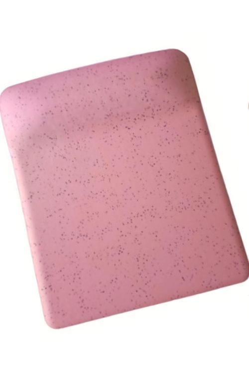Pembe Kum Desen Bilek Destekli Kaymaz Taban Bilgisayar Notebook Mouse Pad - Bileklikli Maus Ped