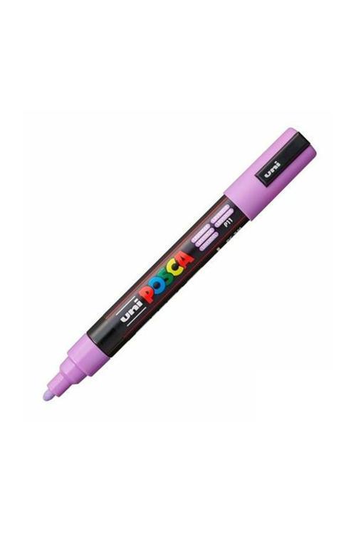 Posca 1.8-2.5 Su Bazlı Boyama Markör Kalem Poster Markörü Lavanta N Pc-5M (6 Lı Paket)