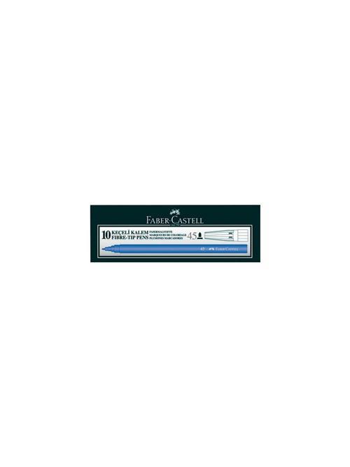 Faber-Castell Keçeli Kalem Mavi 5061 155001 (10 Lu Paket)