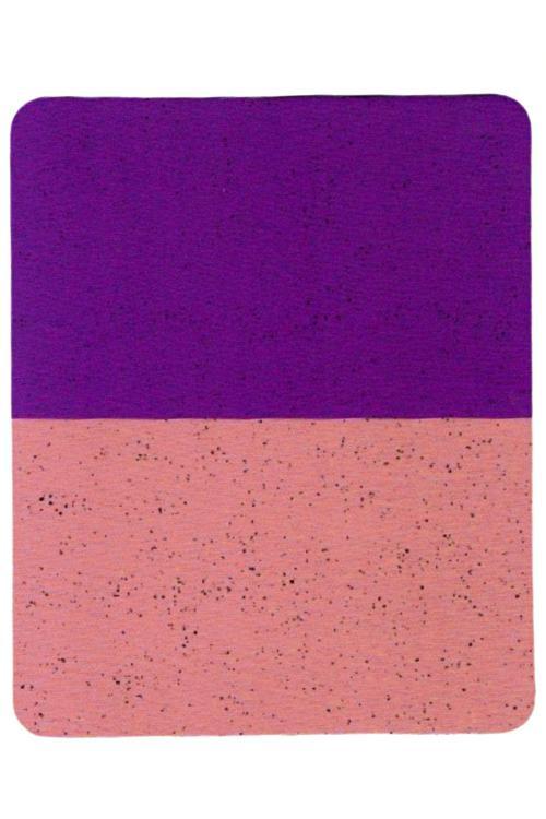 Pembe Mor Düz Tip Kaymaz Taban Optik Bilgisayar Notebook Mouse Pad 17,5X21,5Cm Mouseped