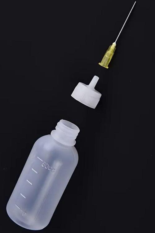 50 Ml Ölçekli Makine Yağı Yağlama Lehim Akı Sıvı Tutkal Alkol Şişesi Şırıngalı Damlalık Şişe