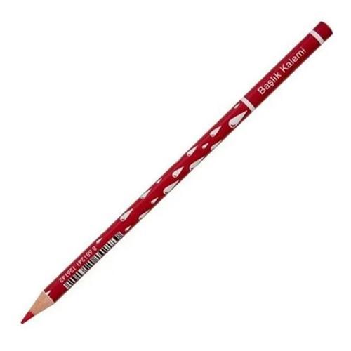 Faber-Castell Kurşun Kalem Başlık Damla Kırmızı 1131451000 (12 Li Paket)